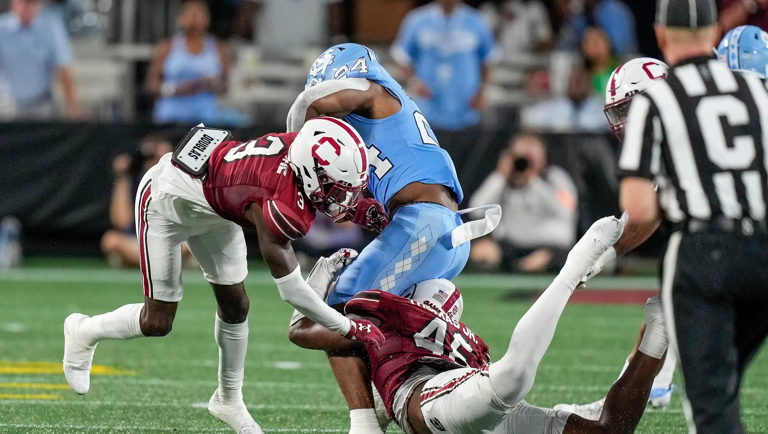 South Carolina football linebacker Mohamed Kaba out for 2023 season with left knee injury