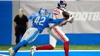 Former high school teammates connect for Giants TD [ESPN Video]