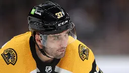 A Statement from Patrice Bergeron