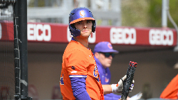 Clemson first baseman, pitcher Caden Grice selected in 2023 MLB Draft