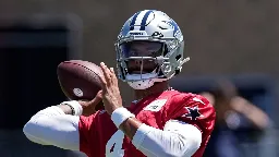 'That's a guarantee': Dak vows fewer INTs in '23