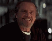 Jack Nicholson nodding GIF