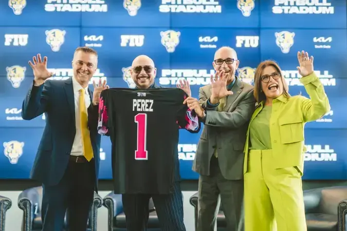 FIU Athletics, Pitbull Announce Unprecedented Partnership And Naming Of Football Stadium - FIU Athletics