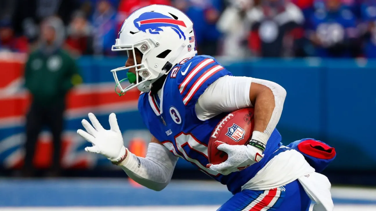 Source: Bills RB Hines injured knee on Jet Ski